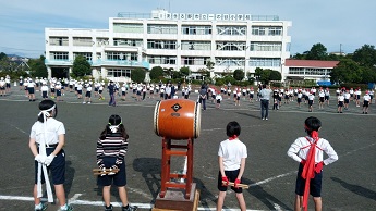 明日は運動会の写真