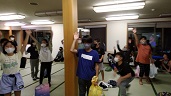 日光移動教室2日目の夜・オリンピック観戦の写真2