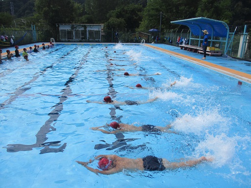 夏季水泳指導～検定日～の写真