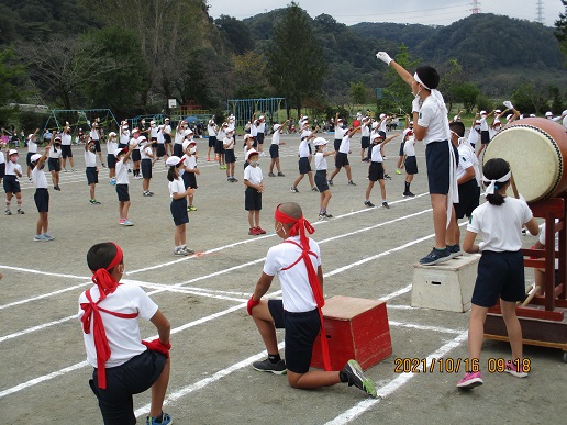 心をもやせ　協力して最高の思い出を！　（運動会報告１）の写真