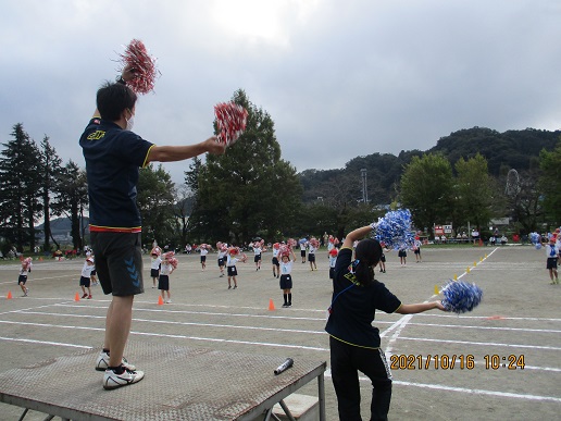 心をもやせ　協力して最高の思い出を！　（運動会報告２）の写真