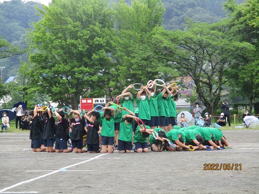 雨雲に負けず　運動会大成功！の写真