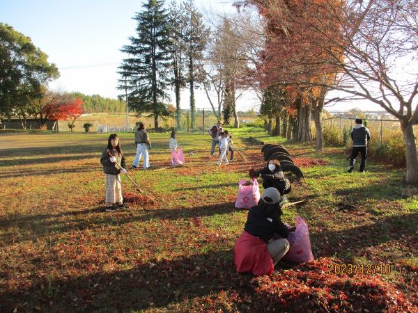 地域の愛に支えられての写真