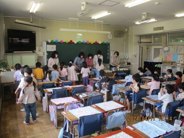 安全第一で　～一斉下校訓練を実施～の写真