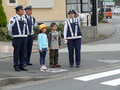 交通安全教室・低学年